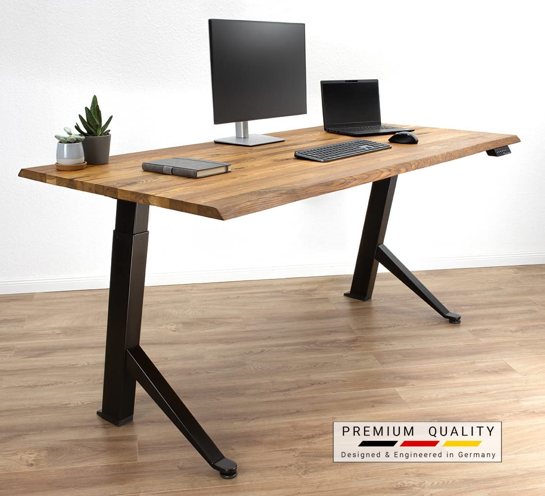 standing desk frame de mesa ajustable en altura con motor electrico y tablero de calidad