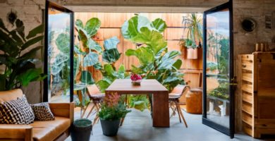 cómo almacenar adecuadamente una mesa de jardín durante el invierno en un garaje (1)